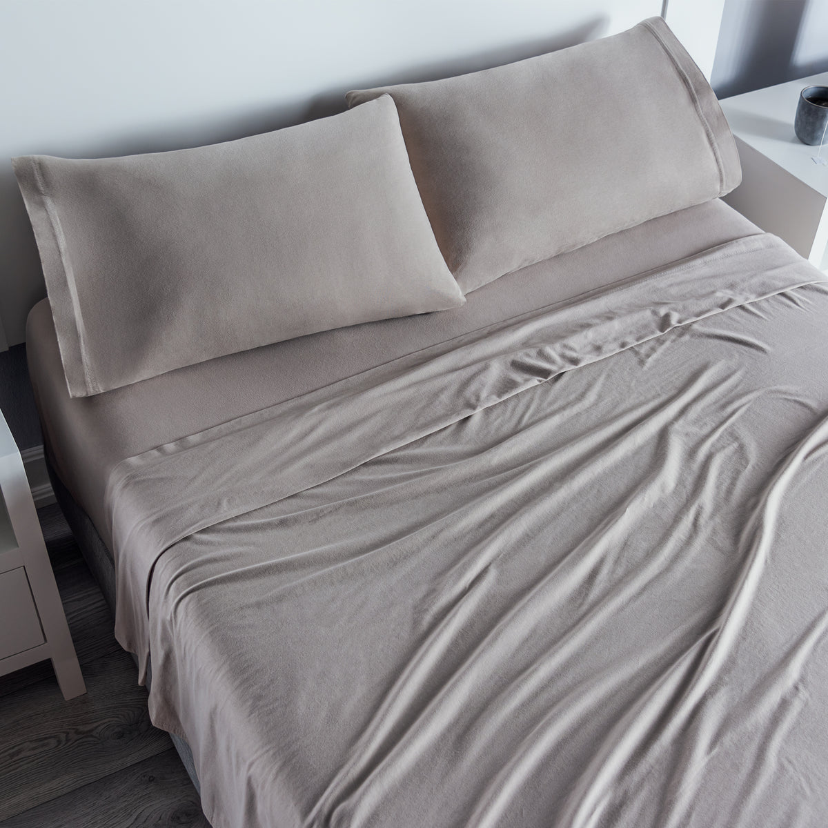 Sábanas Camiseta Gris Glacial MAT