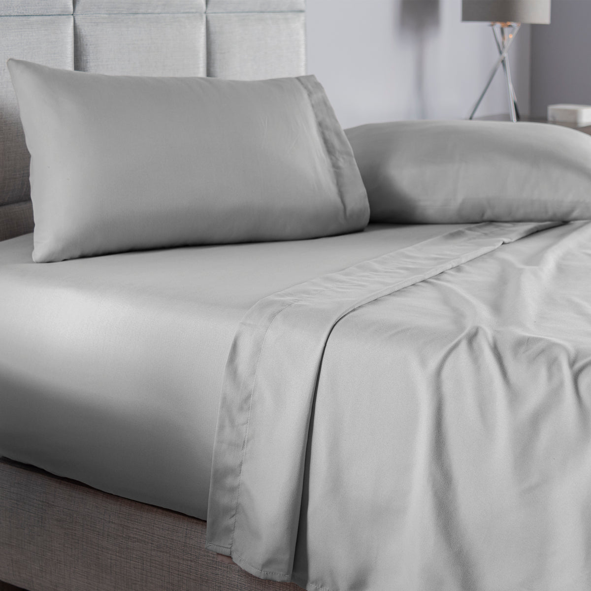 Sábanas Viasoft Gris QS