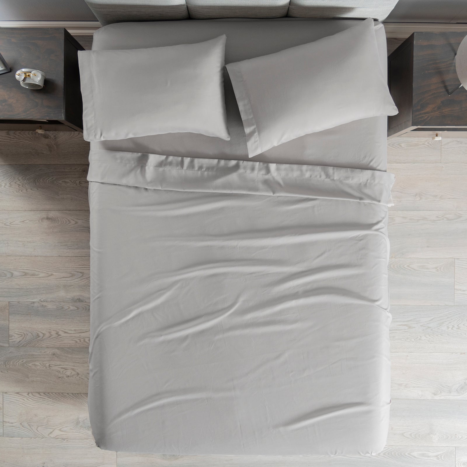 Sábanas Viasoft Gris IND