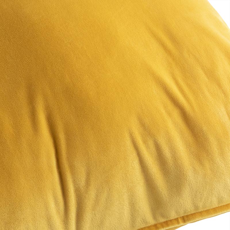 Funda De Cojín Velvet Mostaza UNI