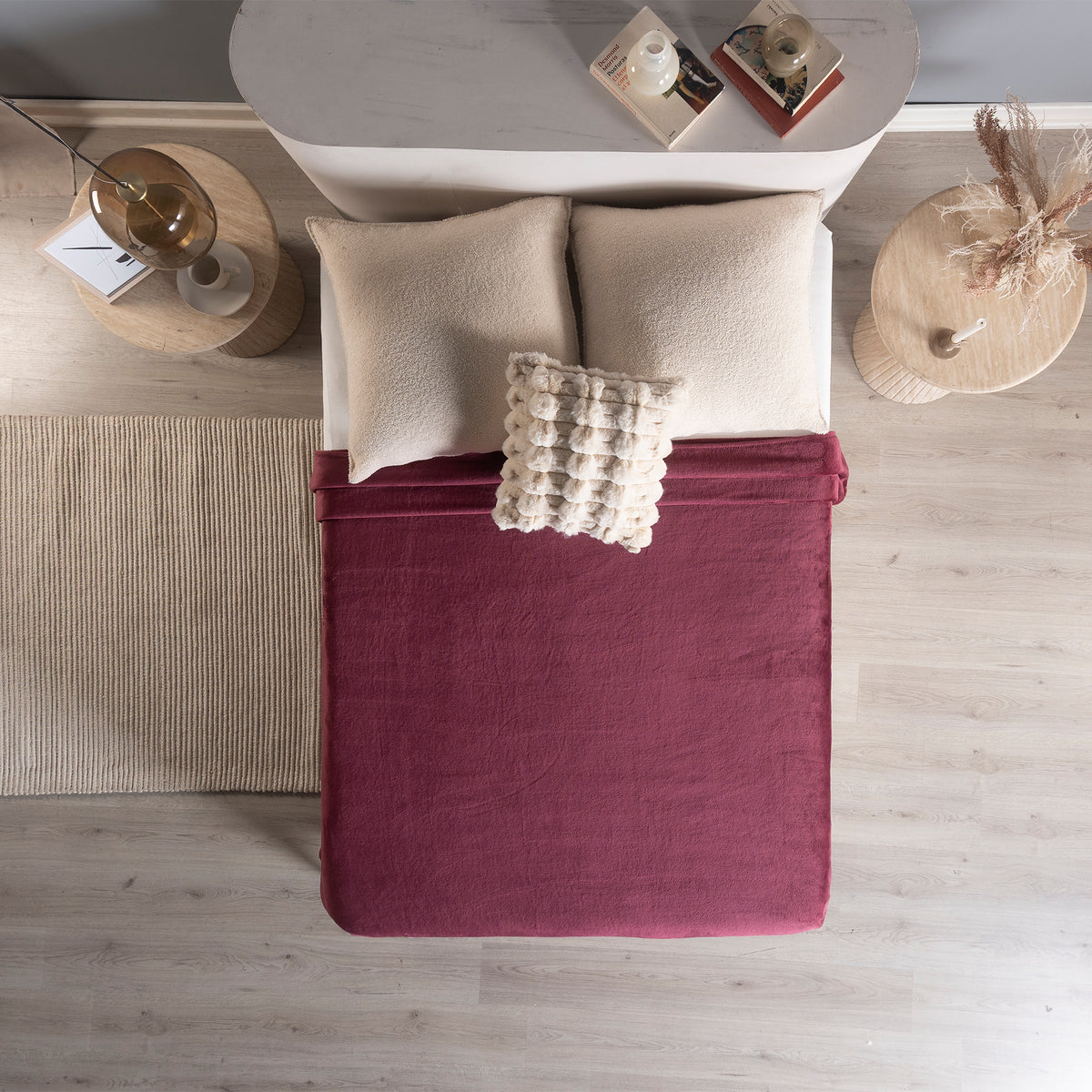 Cobertor Ligero Tinto QS/KS