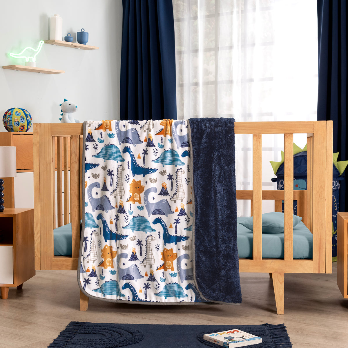 Cobertor Baby Siberia Dinosaurios CUNA