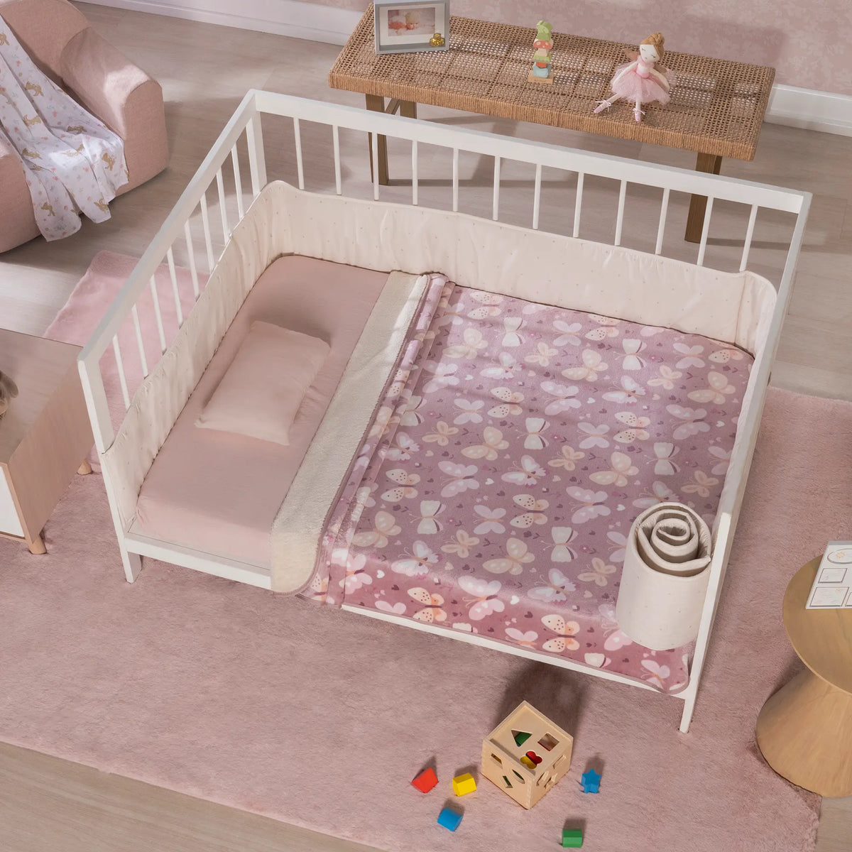 Cobertor Baby Siberia Mariposas