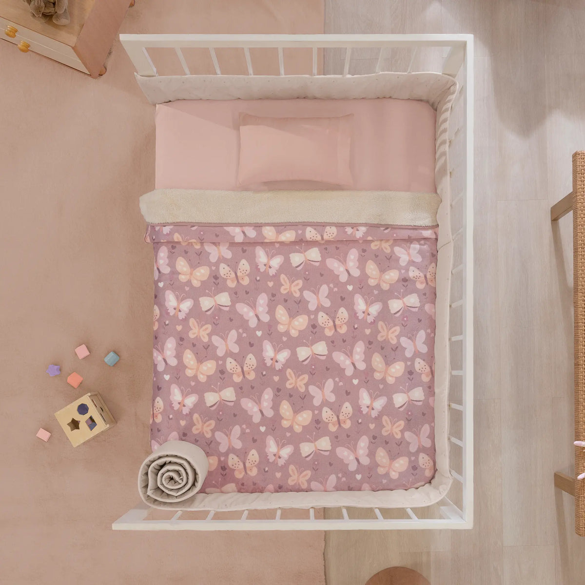 Cobertor Baby Siberia Mariposas
