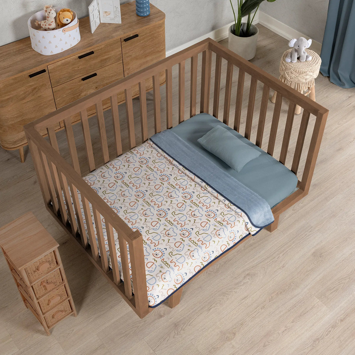 Cobertor Baby Siberia Mini Zoo