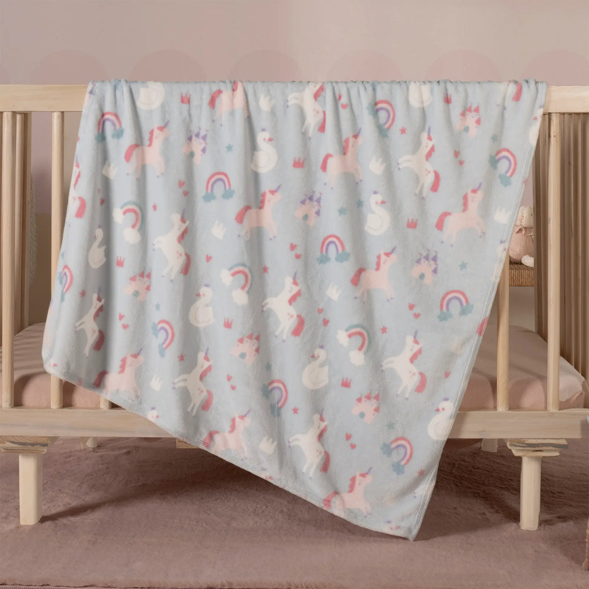 Cobertor Baby Ligero Unicorn