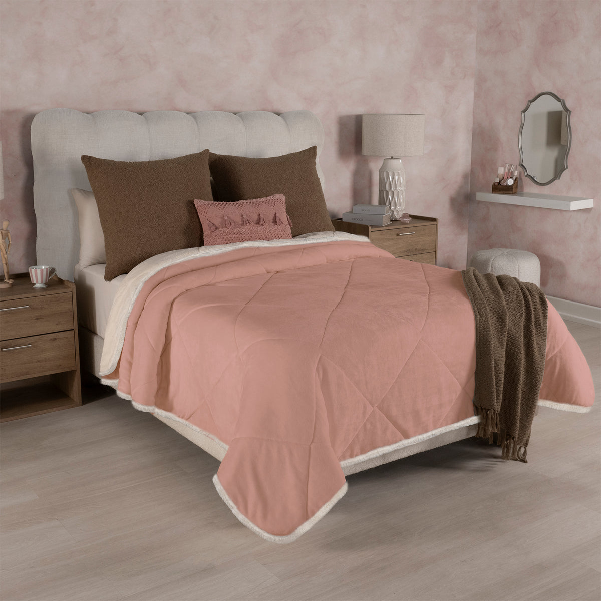 Cobertor Invernal Rosé KS/QS XL