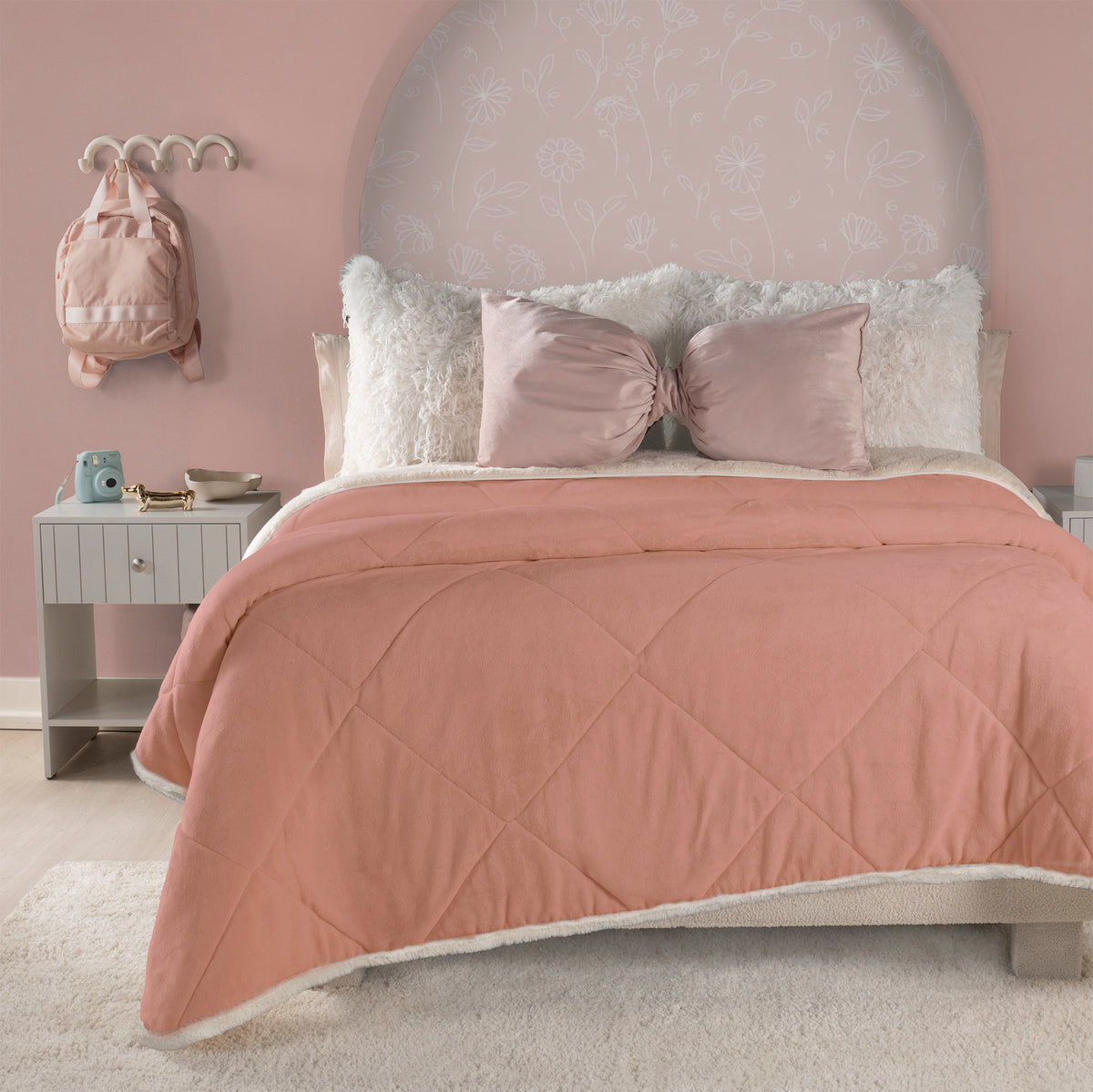 Cobertor Invernal Rosé KS/QS XL