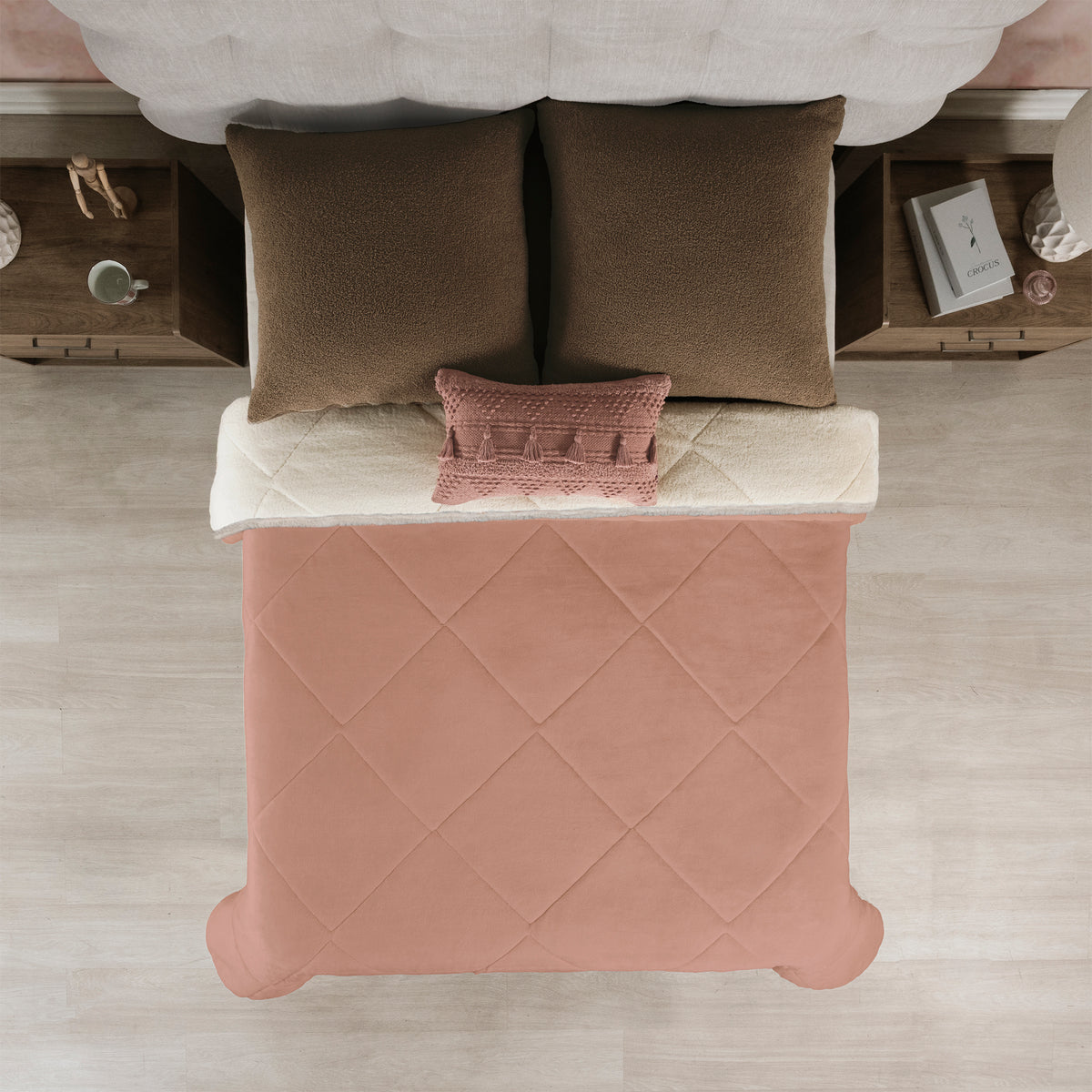 Cobertor Invernal Rosé KS/QS XL