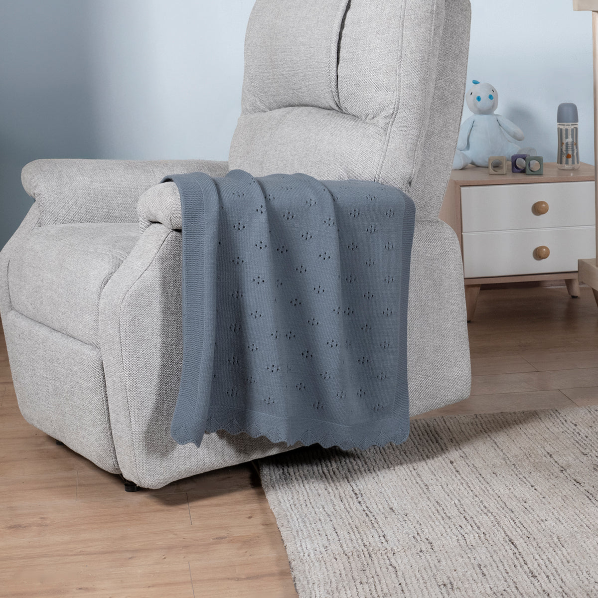 Cobija Baby Voga Blue CARRIOLA