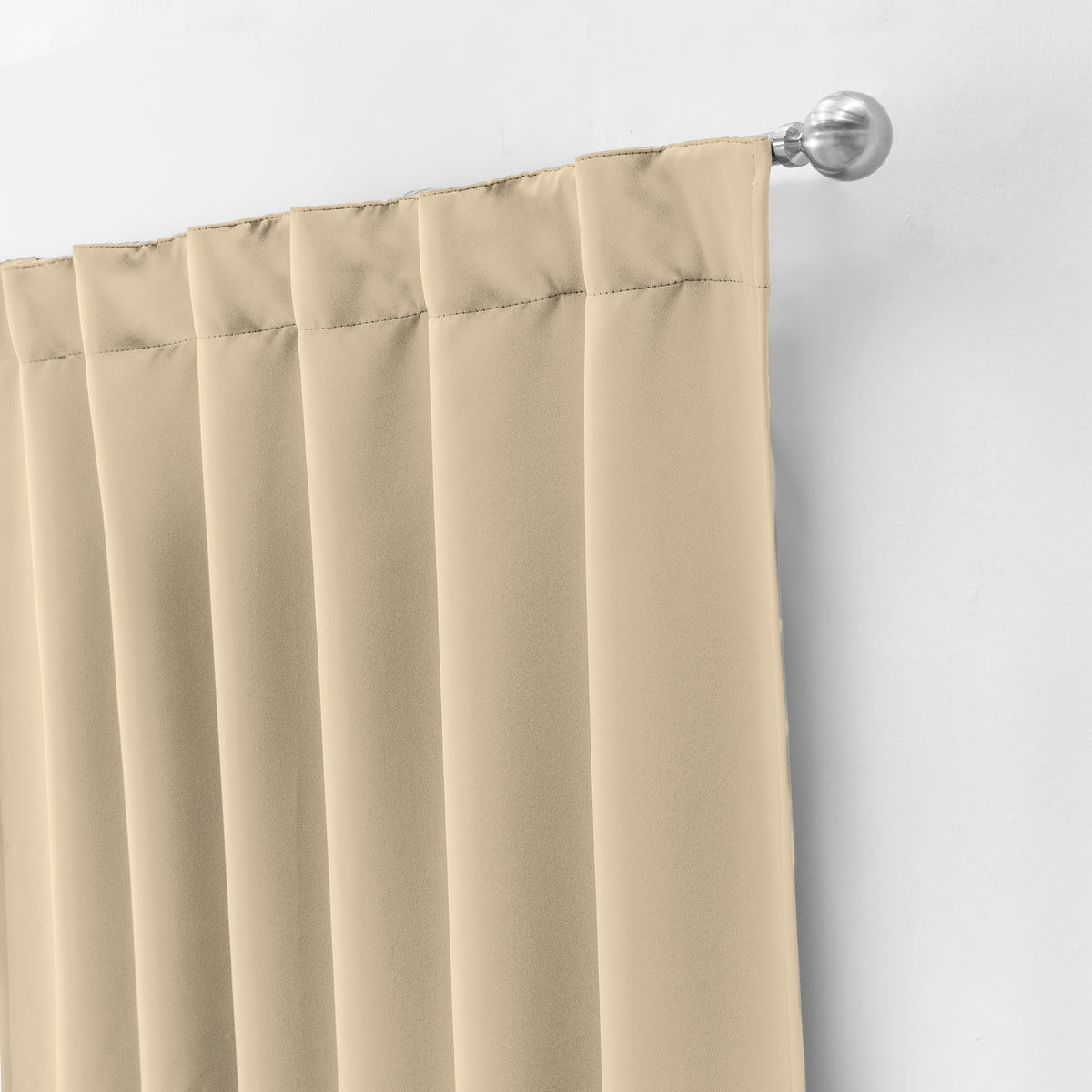 Cortinas Blackout Catania Beige LARGA