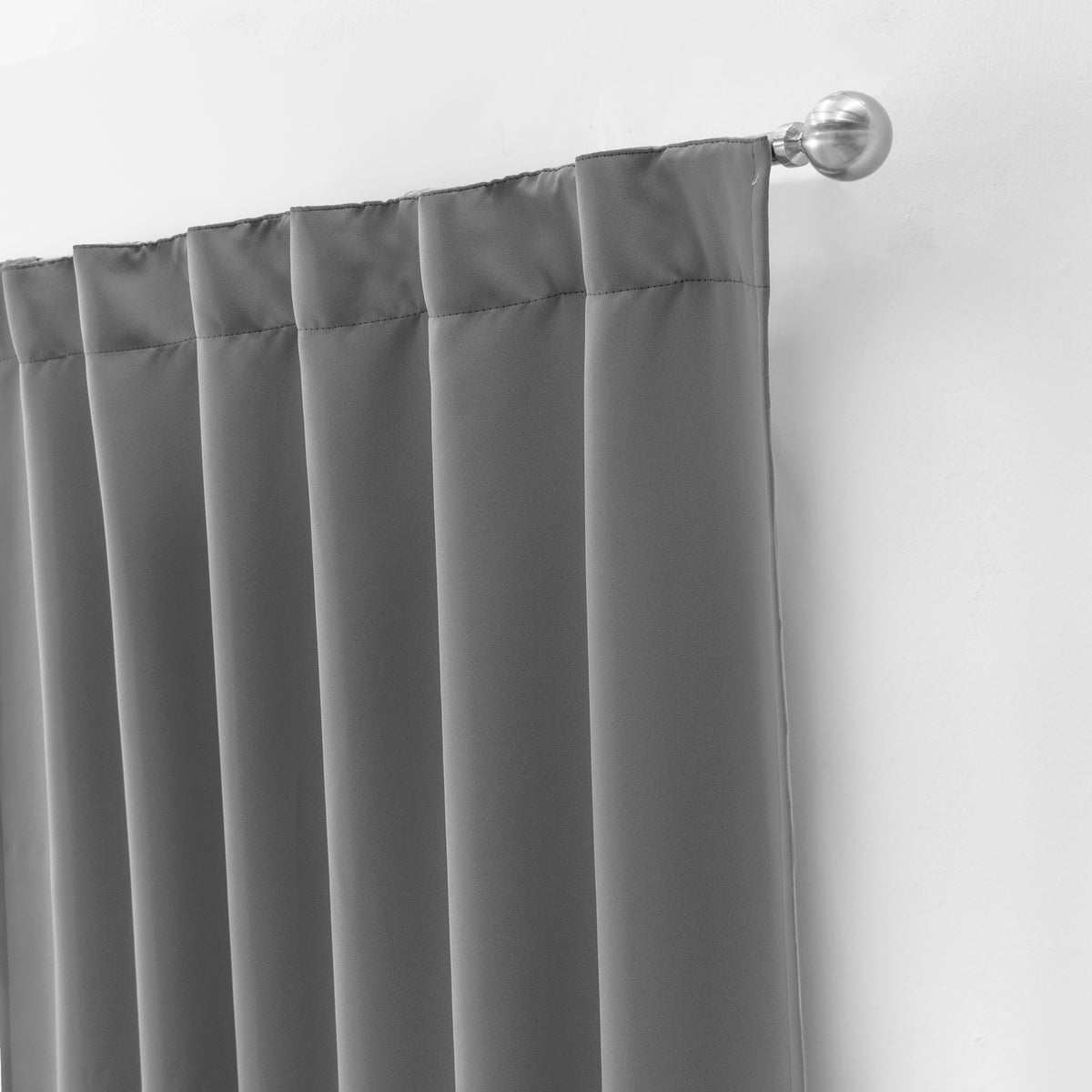 Cortinas Blackout Catania Gris LARGA