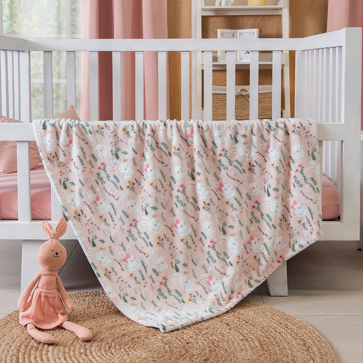 Cobertor Baby Ligero Conejitas CUNA