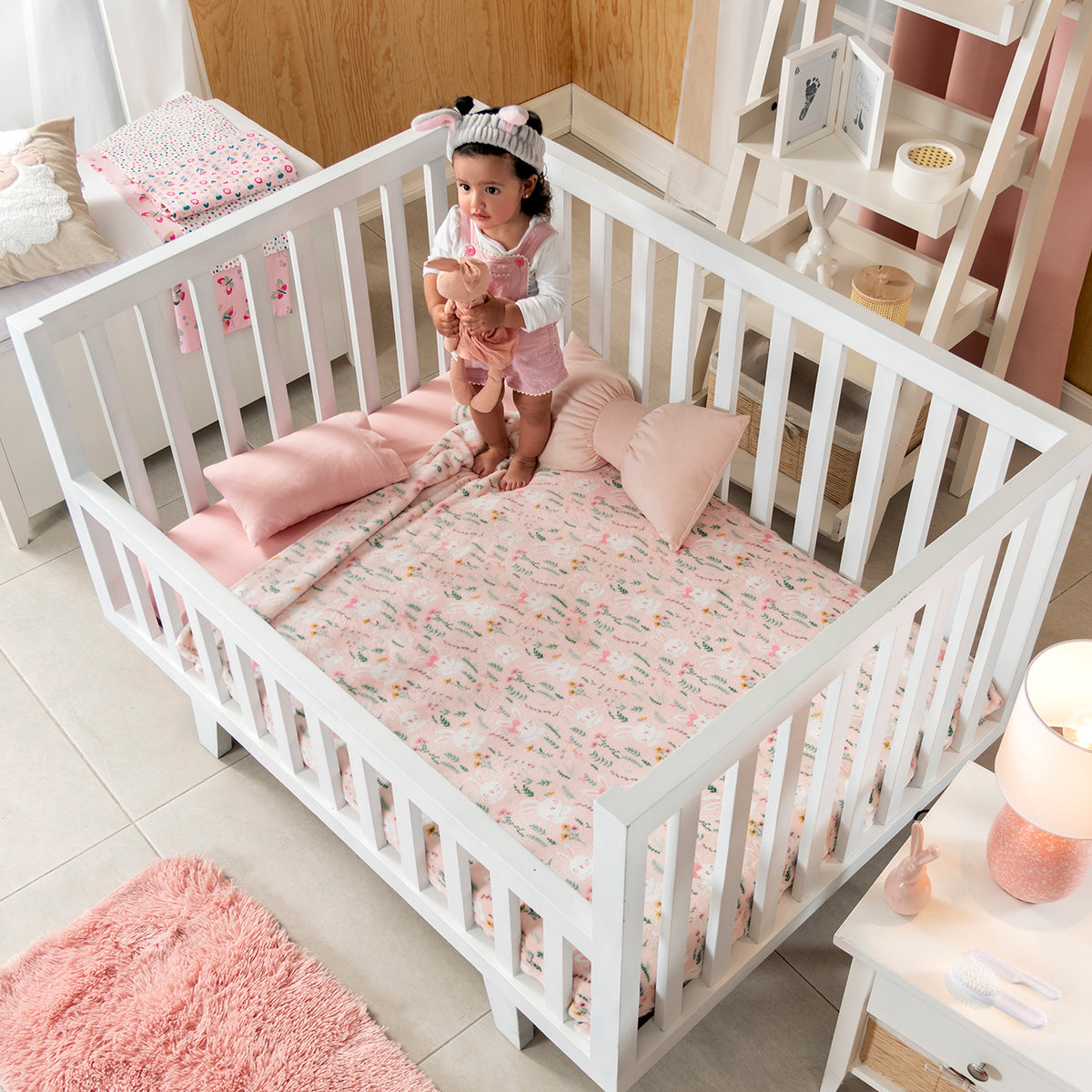 Cobertor Baby Ligero Conejitas CUNA