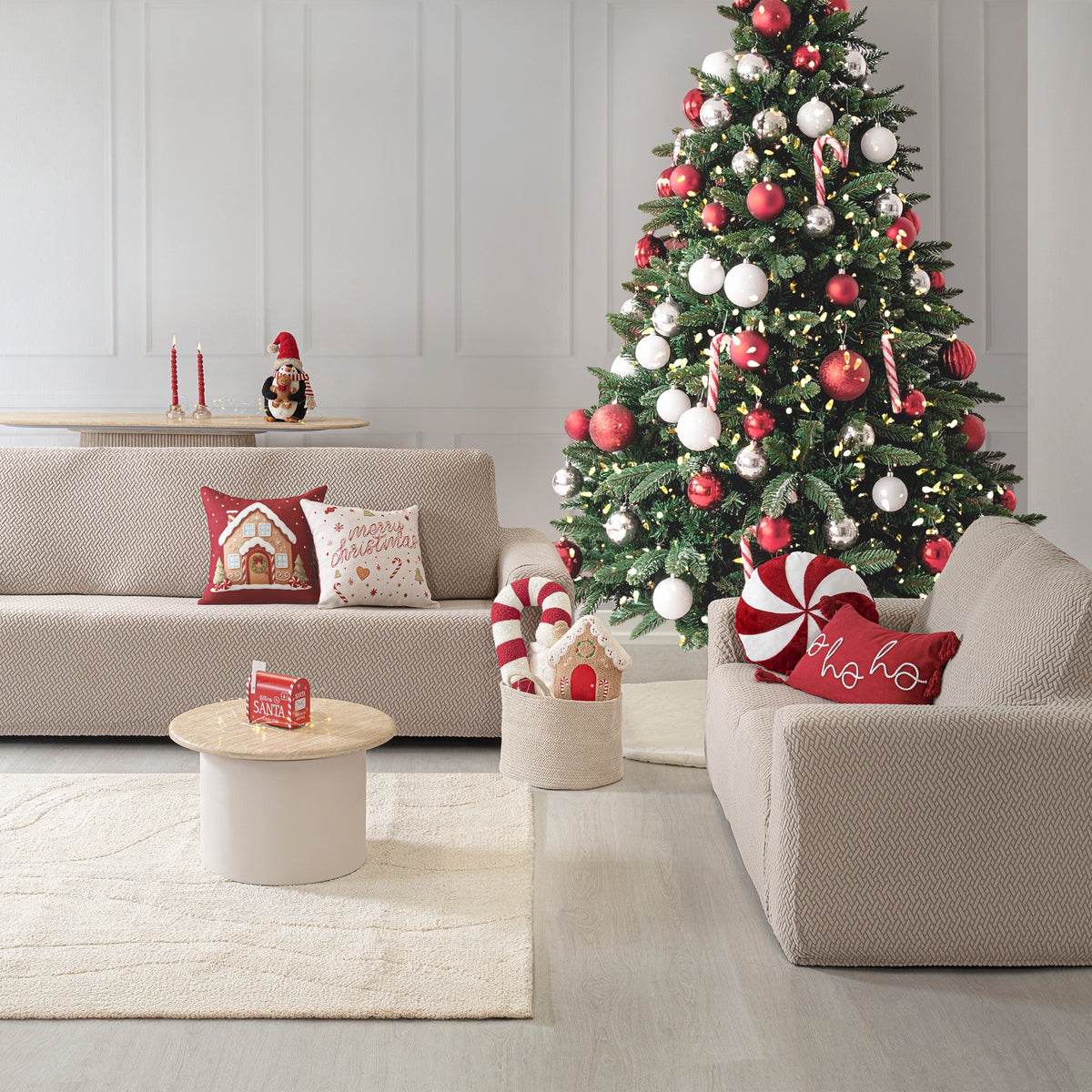 Funda De Sillón Niza Greige SOFÁ