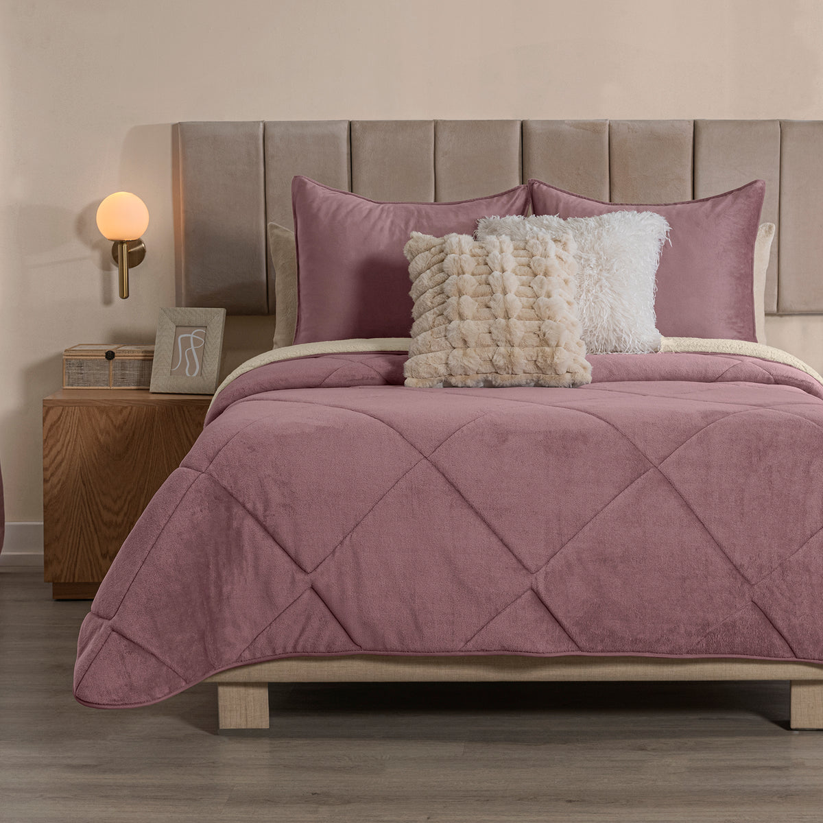 Cobertor Invernal Lila KS/QS