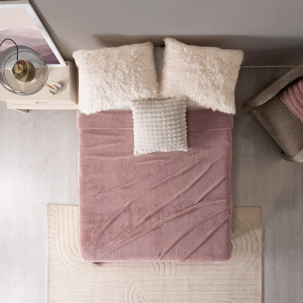 Cobertor Ligero Lila KS/QS