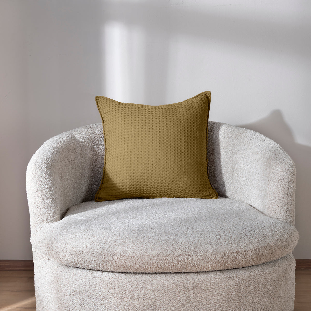 Funda De Cojín Waffle Incienso UNI