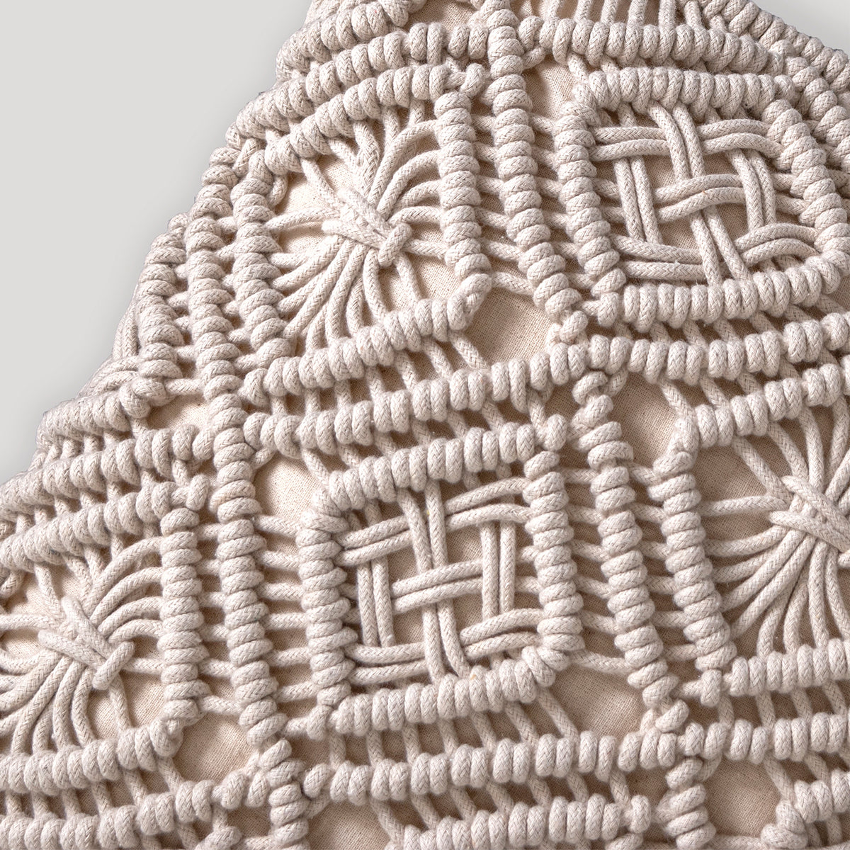 Funda De Cojín Mumbai Macrame CUADRADO