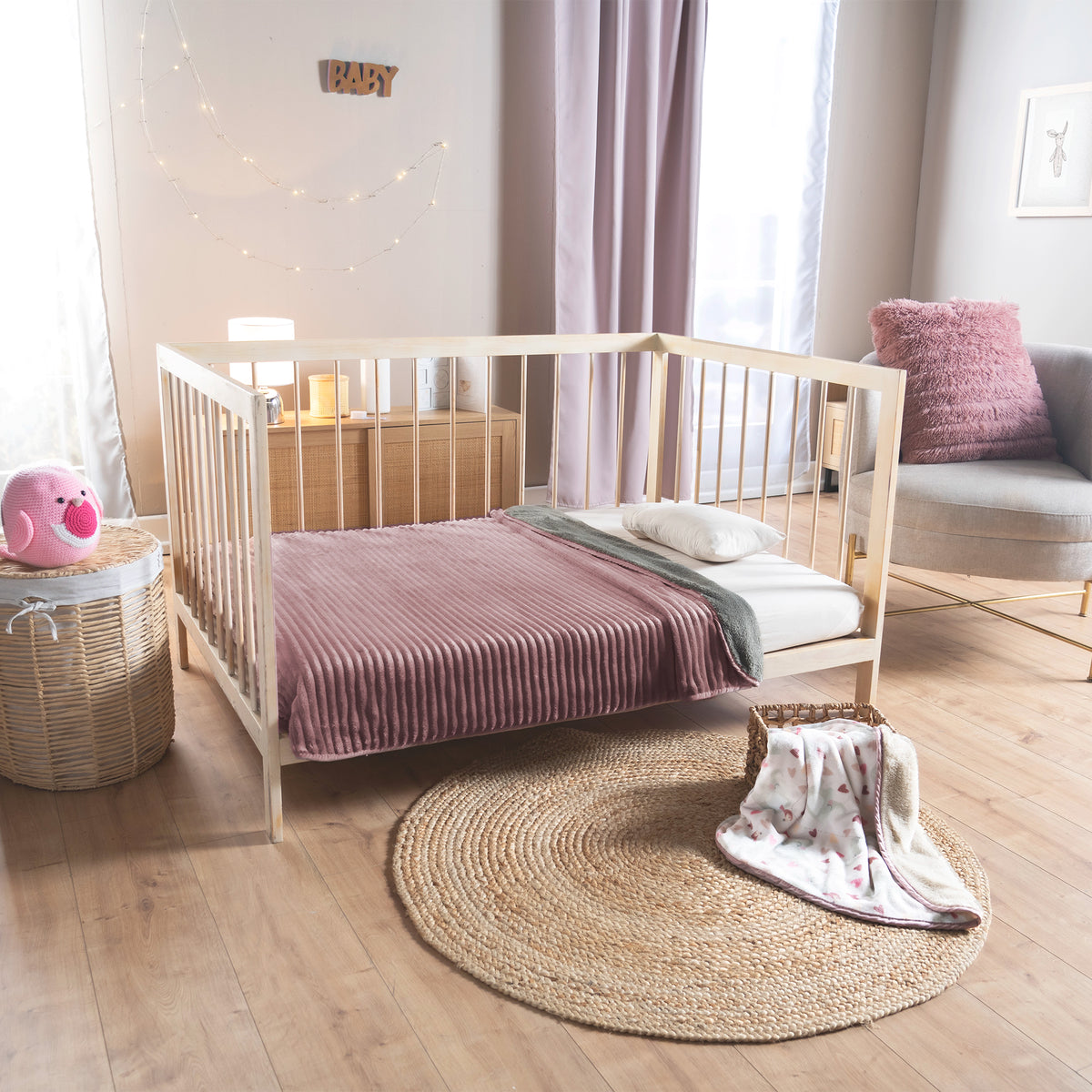 Cobertor Baby Siberia Lila CUNA