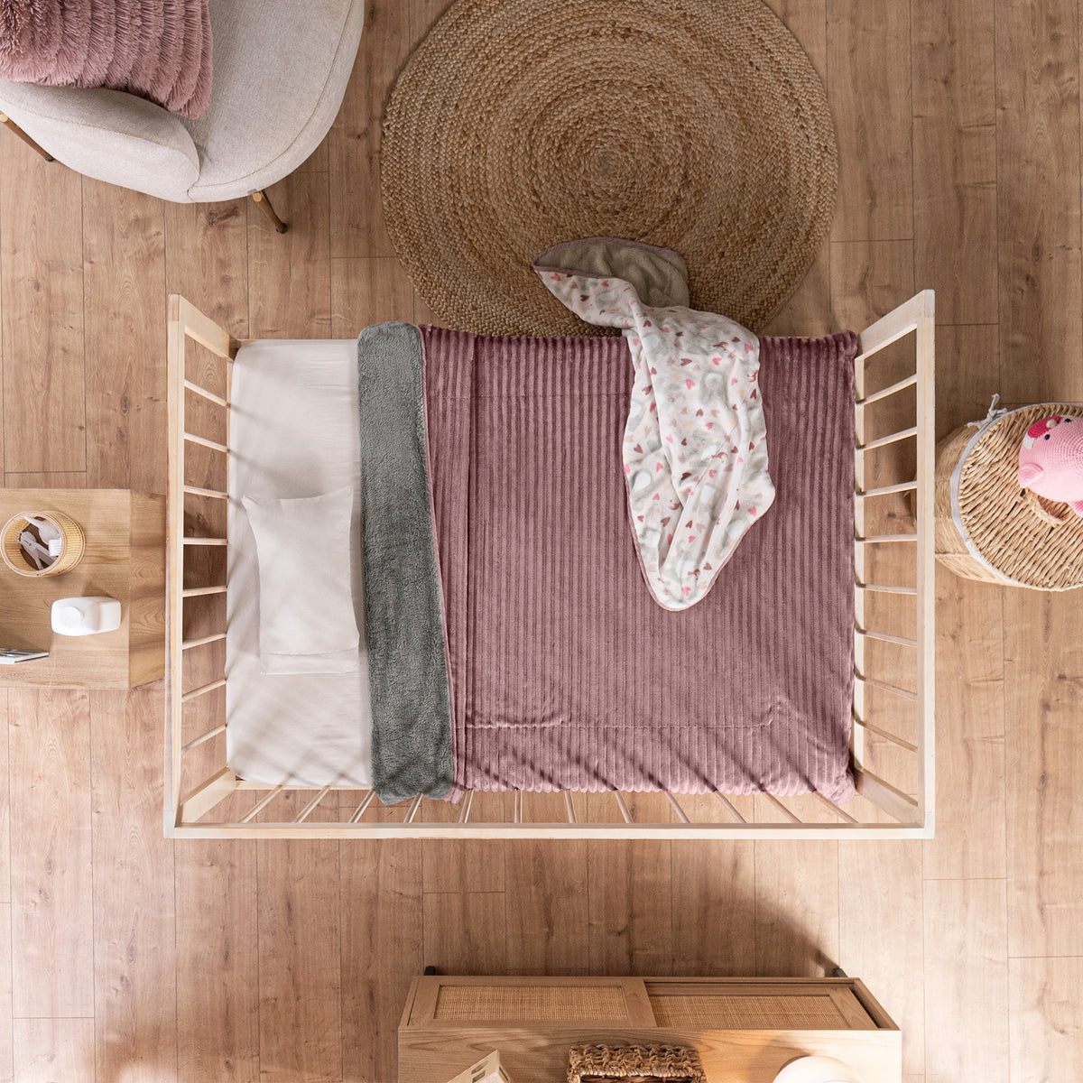 Cobertor Baby Siberia Lila CUNA