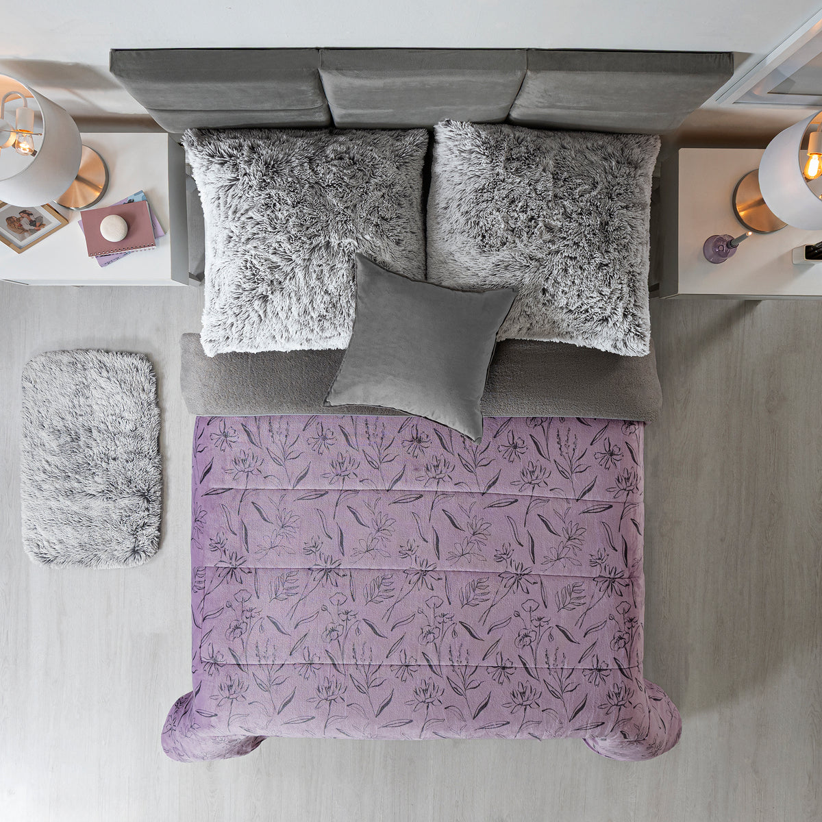 Cobertor Invernal Lavanda KS/QS XL