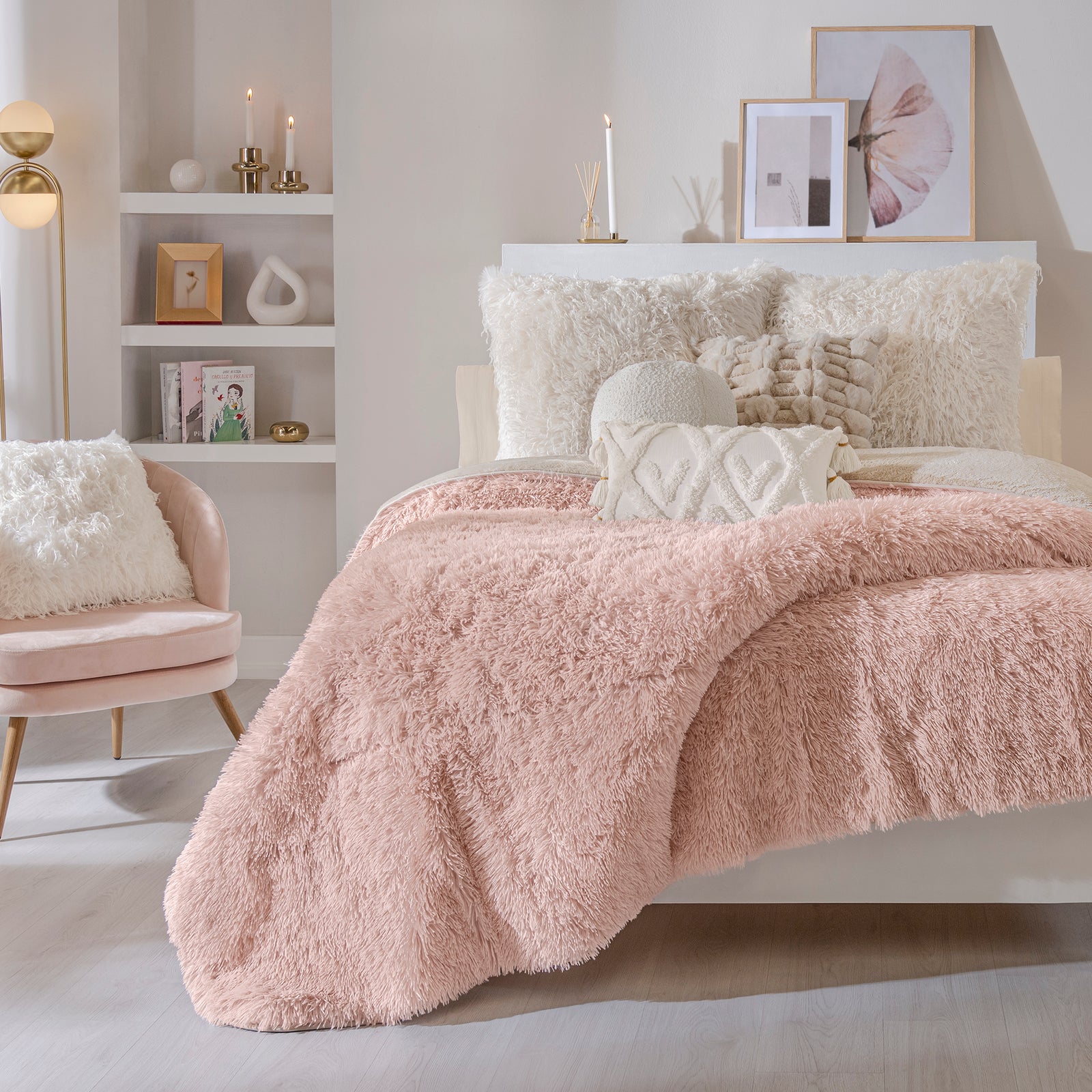 Cobertor Everest Sweet Pink KS XL