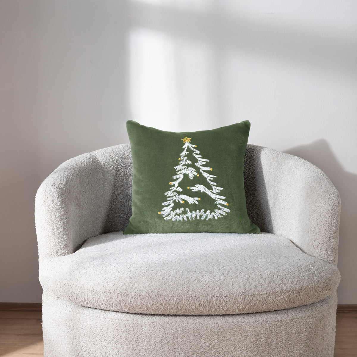 Cojín Snow Tree CUADRADO