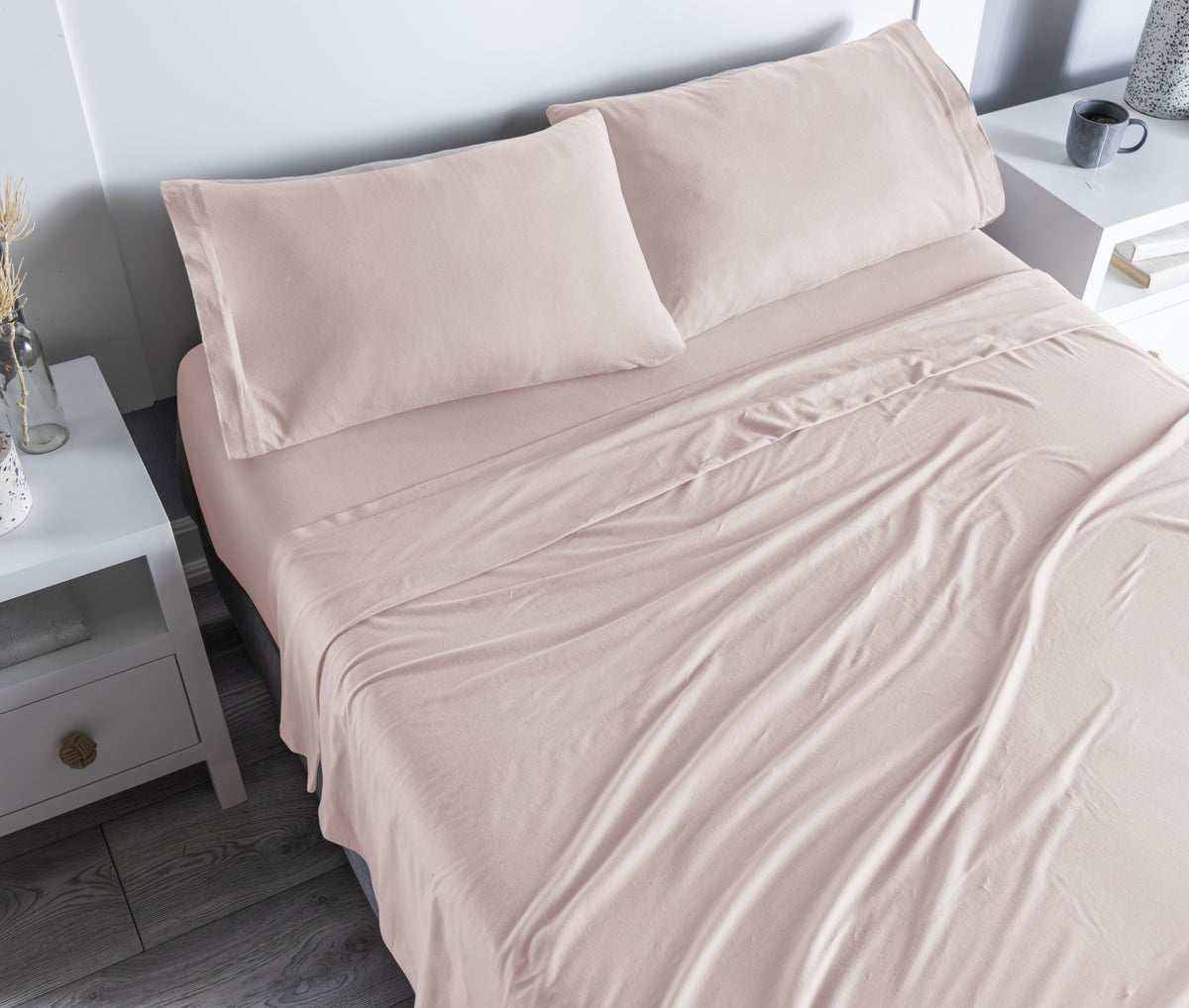 Sábanas Camiseta Sweet Pink KS