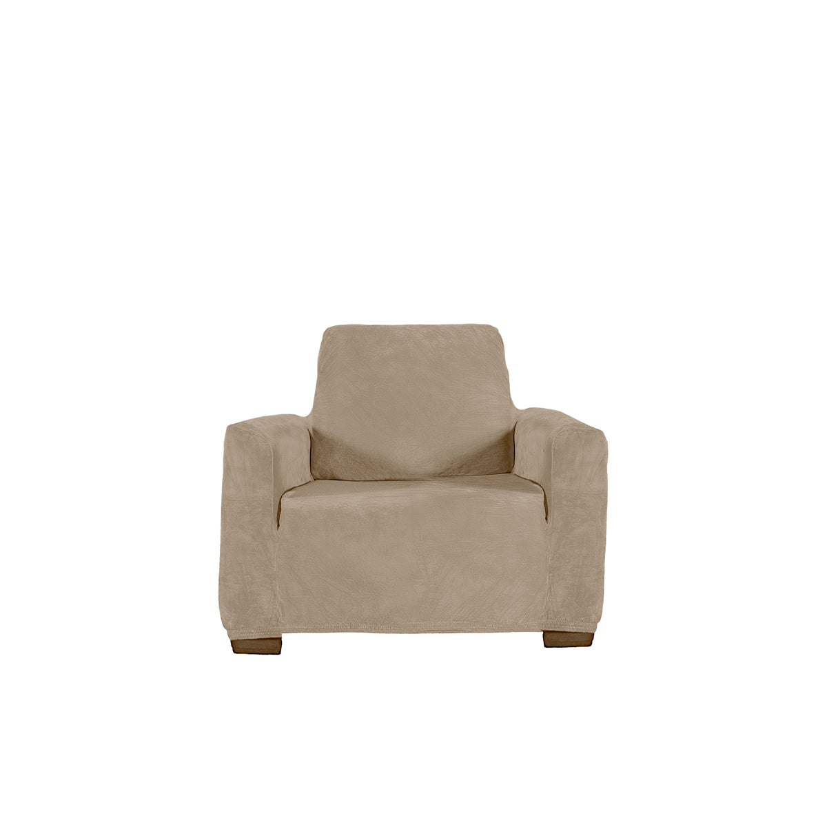 Funda De Sillón Niza Velvet Latte