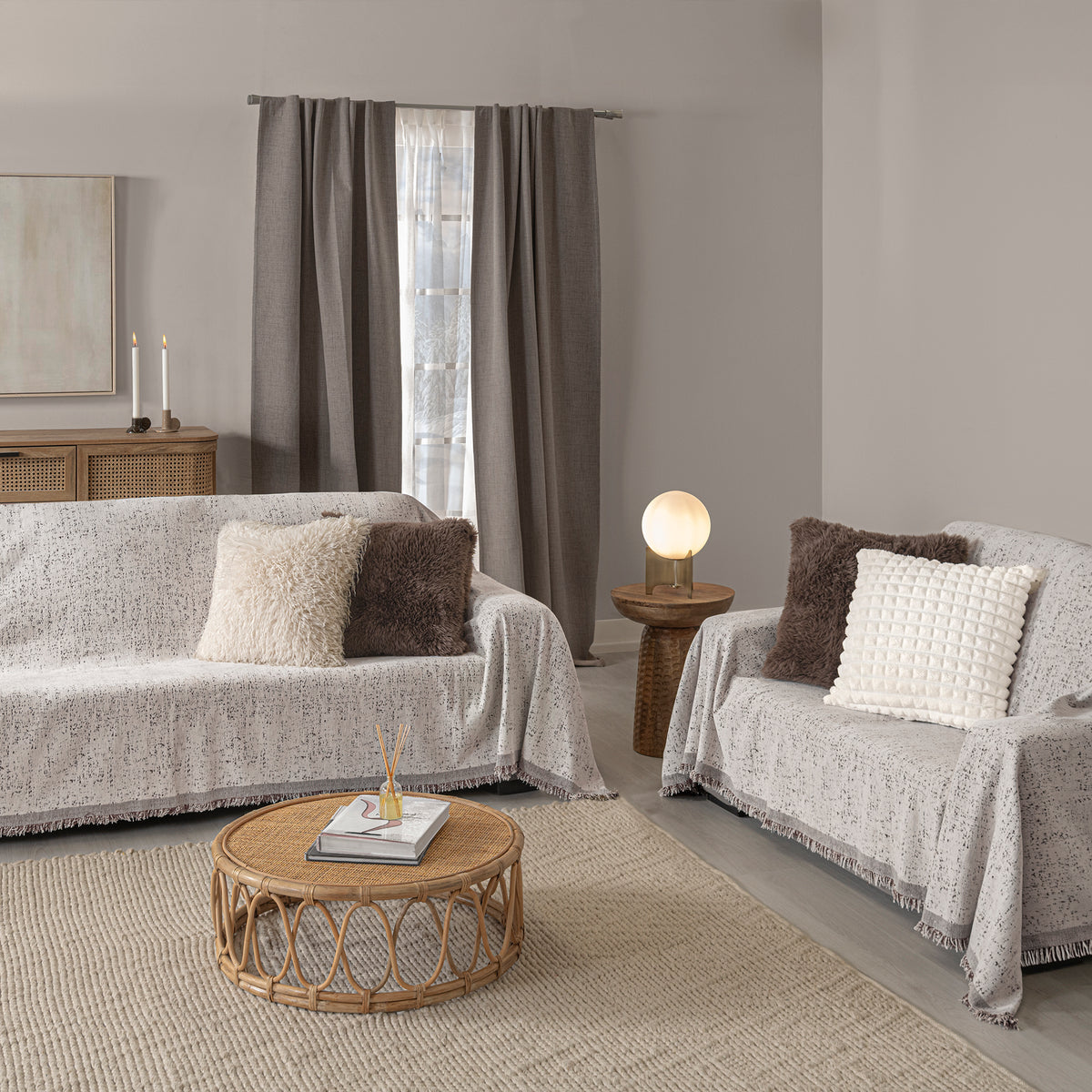 Cubierta De Sala Latte SOFÁ