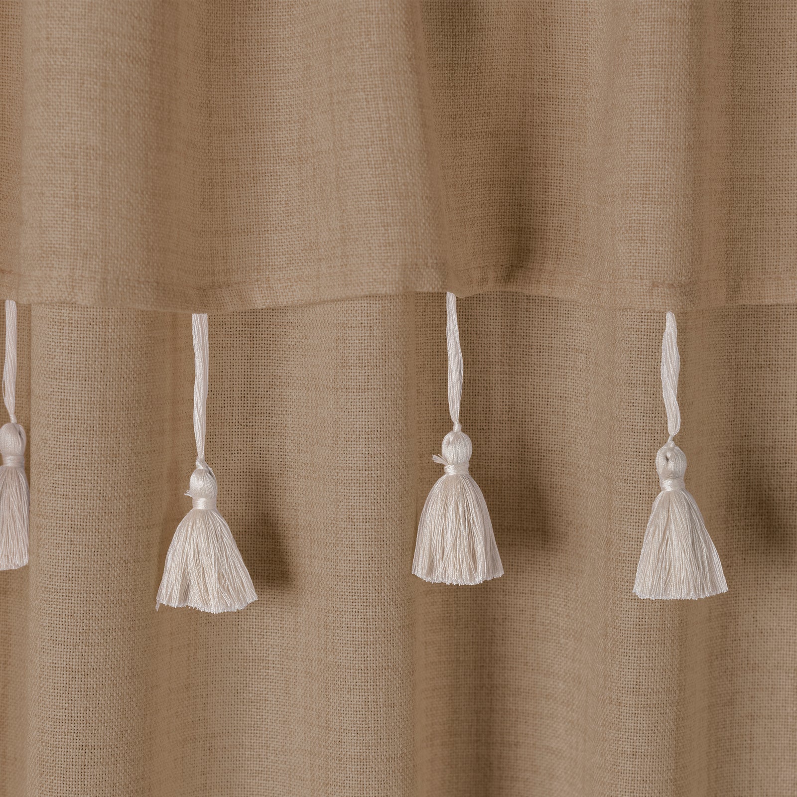 Cortinas Creta Latte