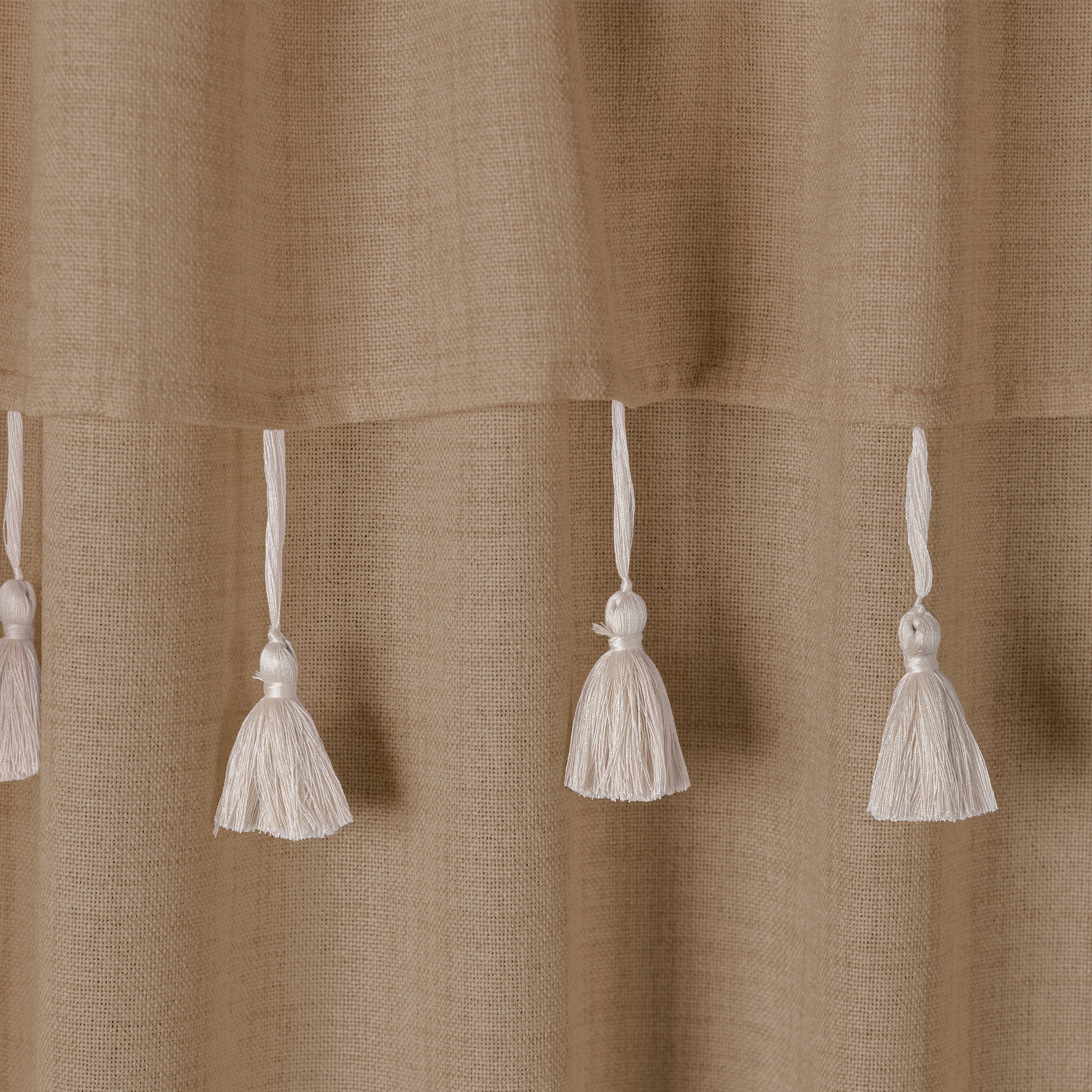 Cortinas Creta Latte