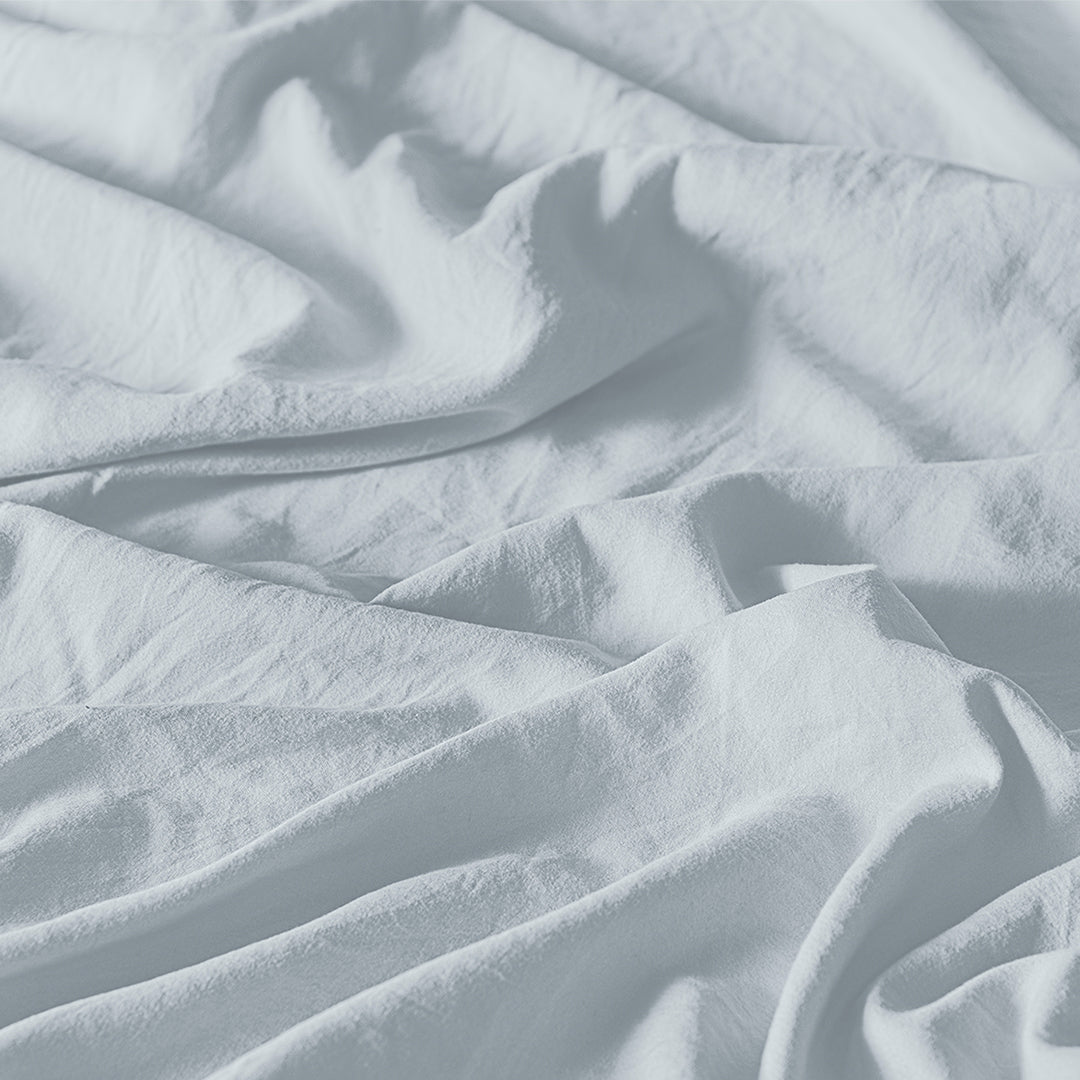 Sábanas Viasoft Washed Blue