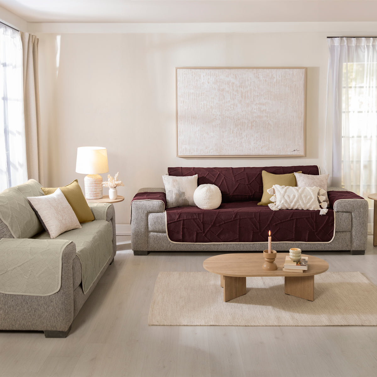 Protector De Sala Tinto