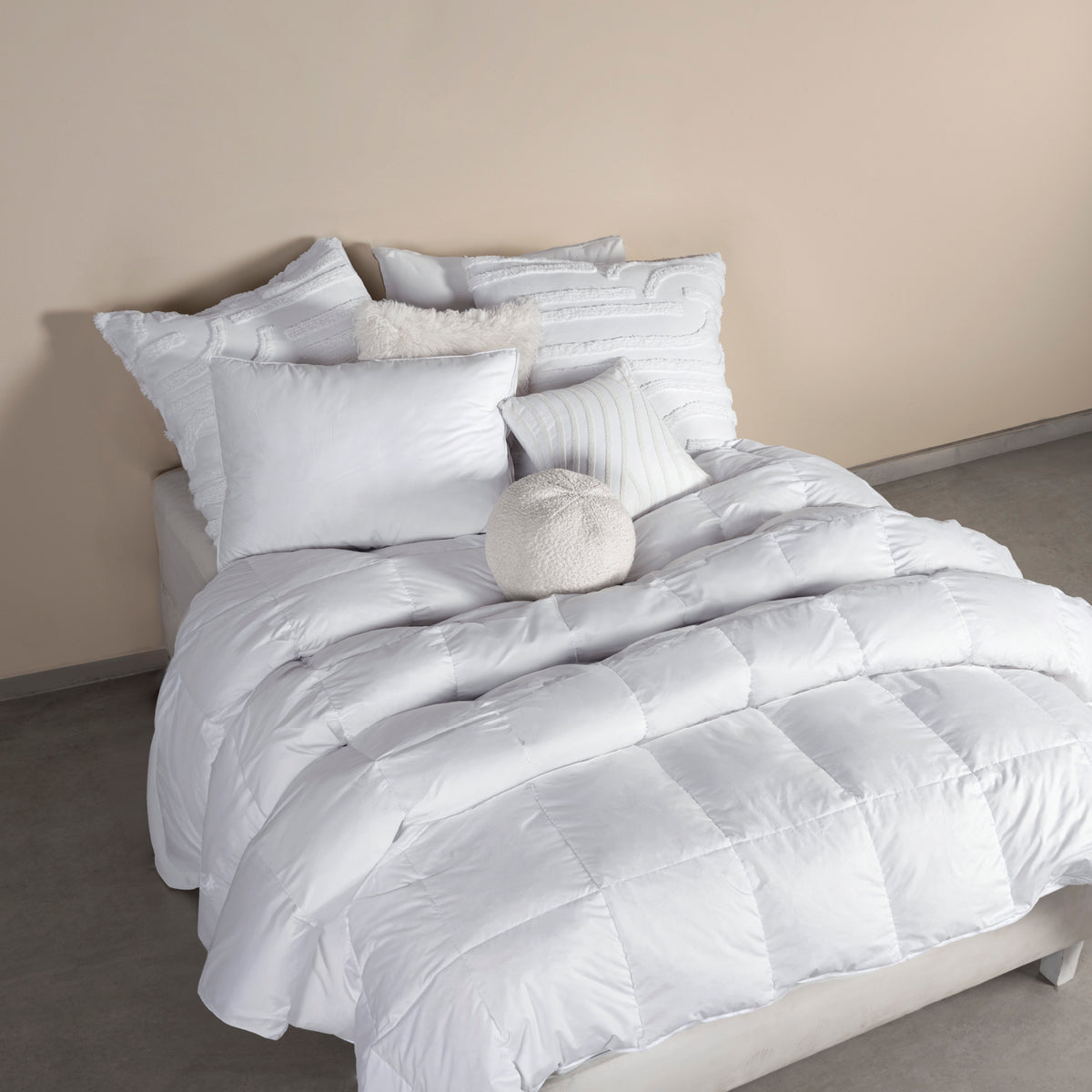 Edredón Duvet De Plumas QS/MAT XL