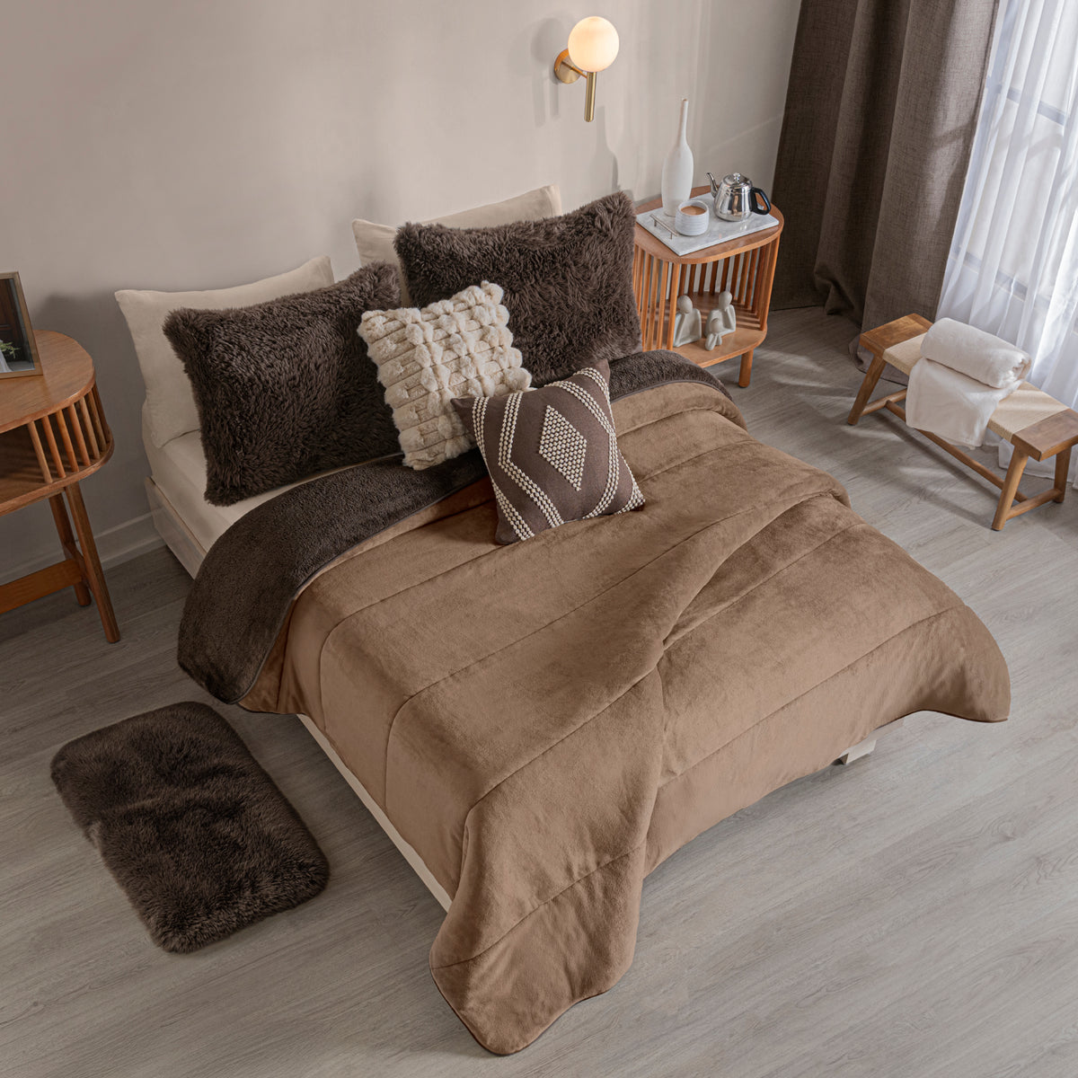 Cobertor Invernal Latte KS/QS XL