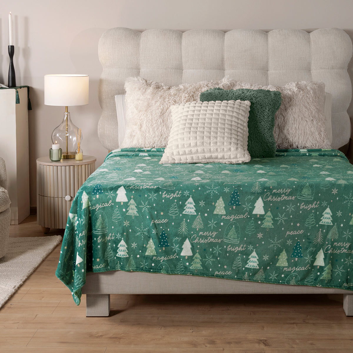 Cobertor Ligero Christmas Tree KS/QS XL