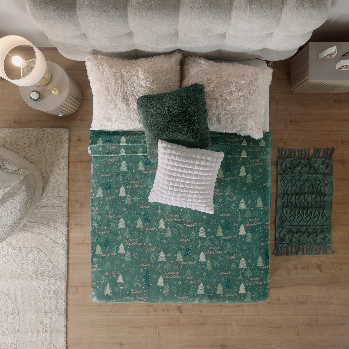 Cobertor Ligero Christmas Tree KS/QS XL