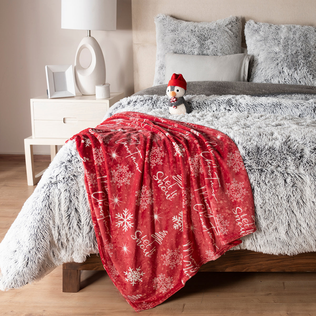 Cobertor Ligero Merry Christmas FRAZADA