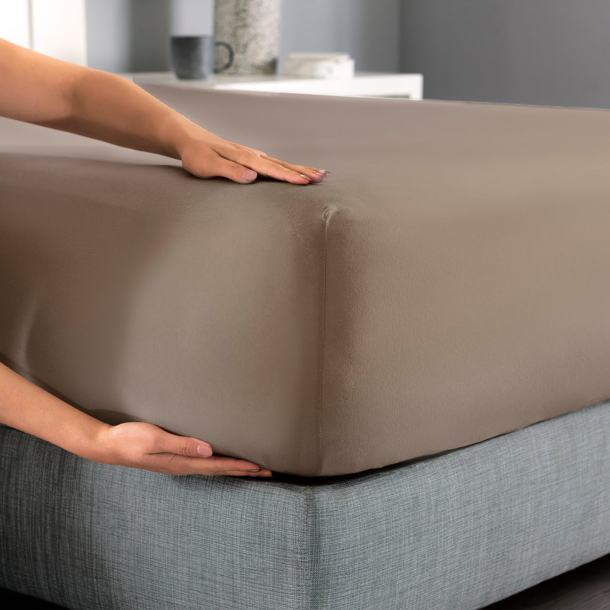 Sábanas Andes-Polar Latte KS