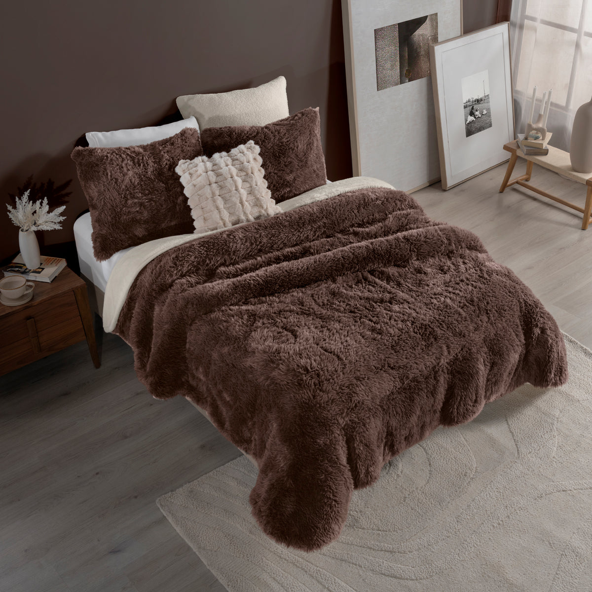 Cobertor Everest Espresso KS XL