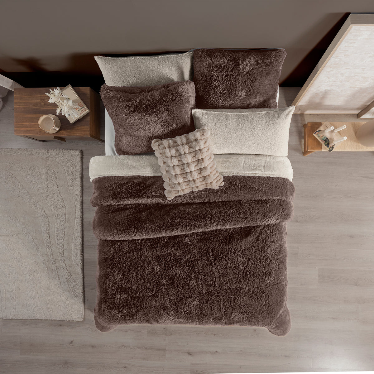 Cobertor Everest Espresso KS XL