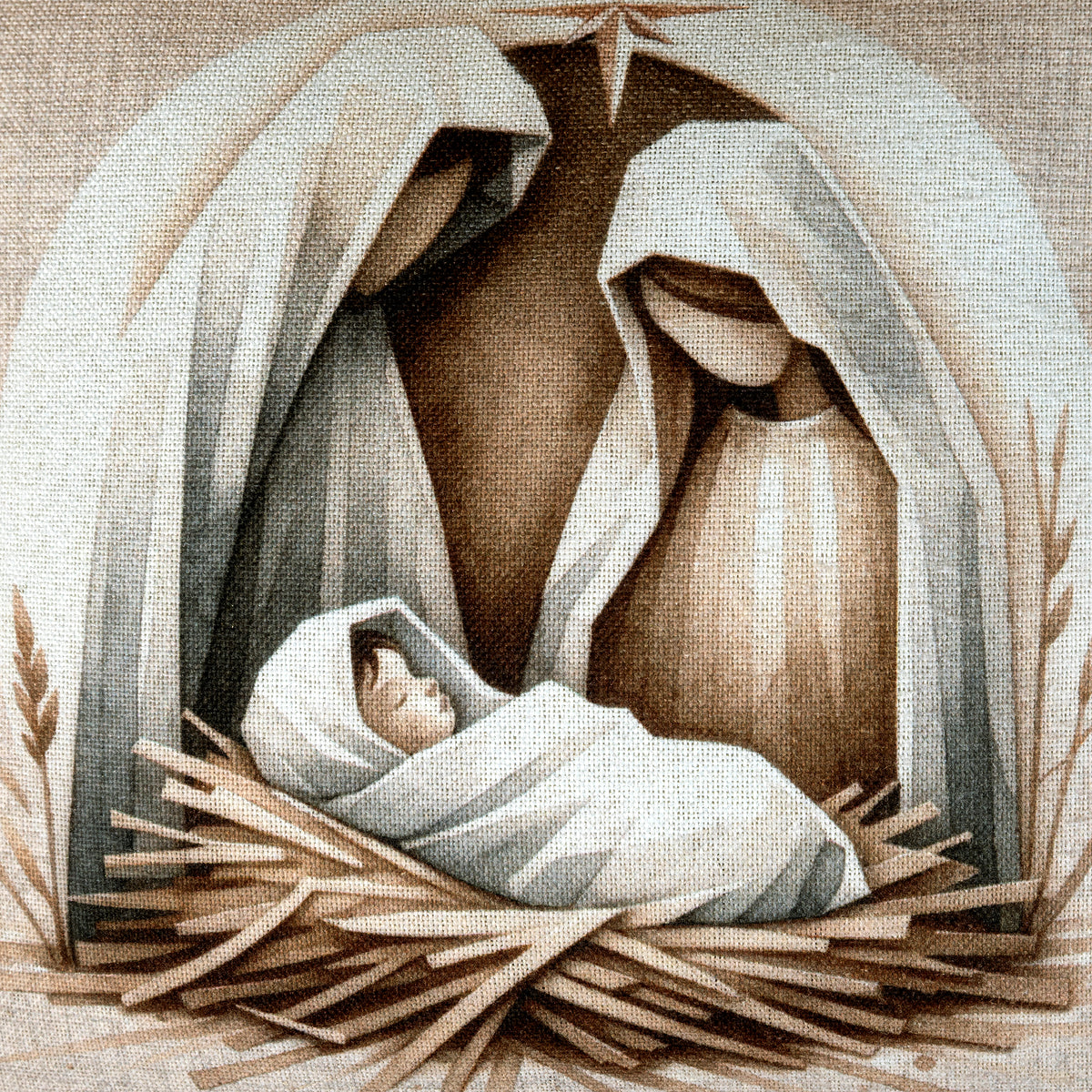 Funda De Cojín Nacimiento CUADRADO