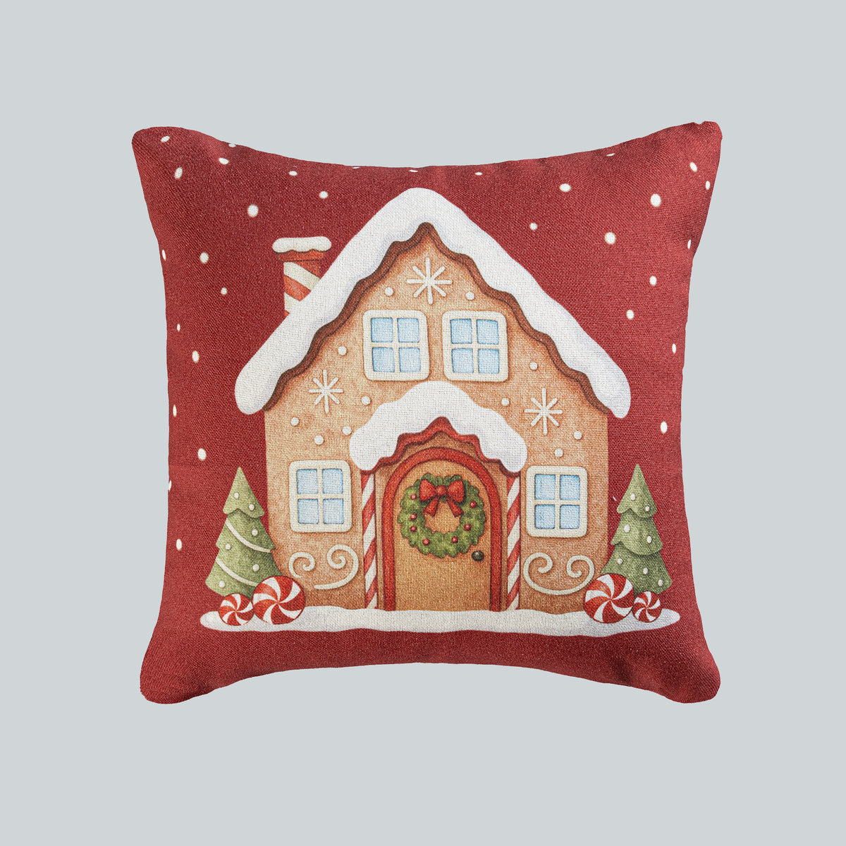 Funda De Cojín Casa De Jengibre CUADRADO