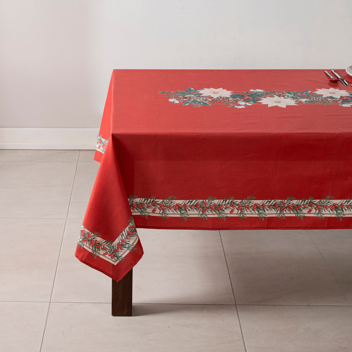 Mantel Flor De Navidad