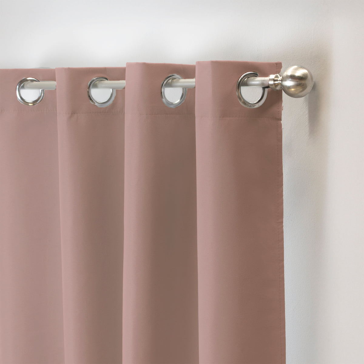 Cortinas Catania Rosa LARGA