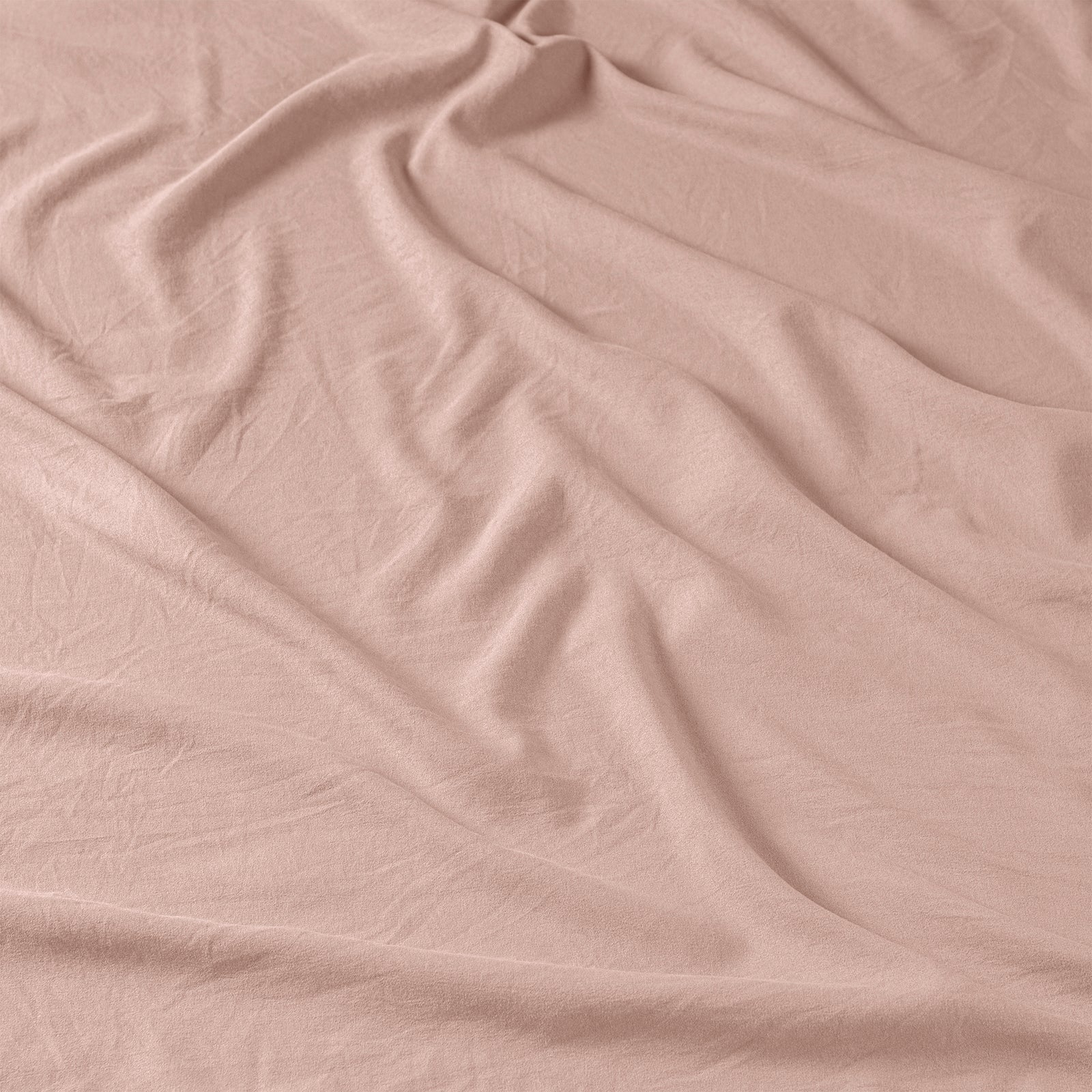 Sábanas Viasoft Washed Rosa IND