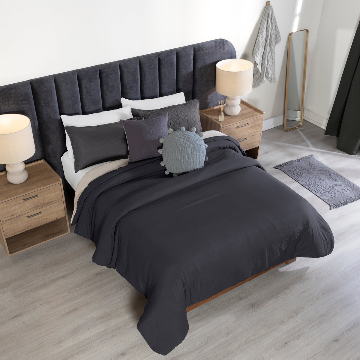 Funda De Duvet Grafito KS XL